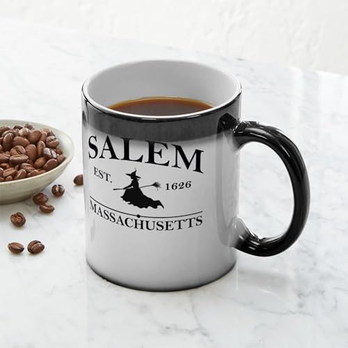 Taza mágica de cerámica color cambia 11 oz miniatura 6