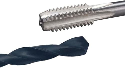 Vista 21 de 5/16"-20 UN HSS Tap and Die Set, Macho de rosca de la máquina y el hilo redondo de la ONU mueren mano derecha 5/8"-18 Tap&die