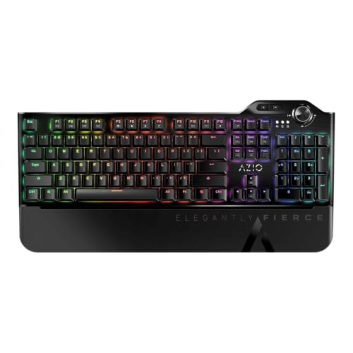 Image of Azio Mkg L80 Mechanical Gaming Keyboard (Brown)