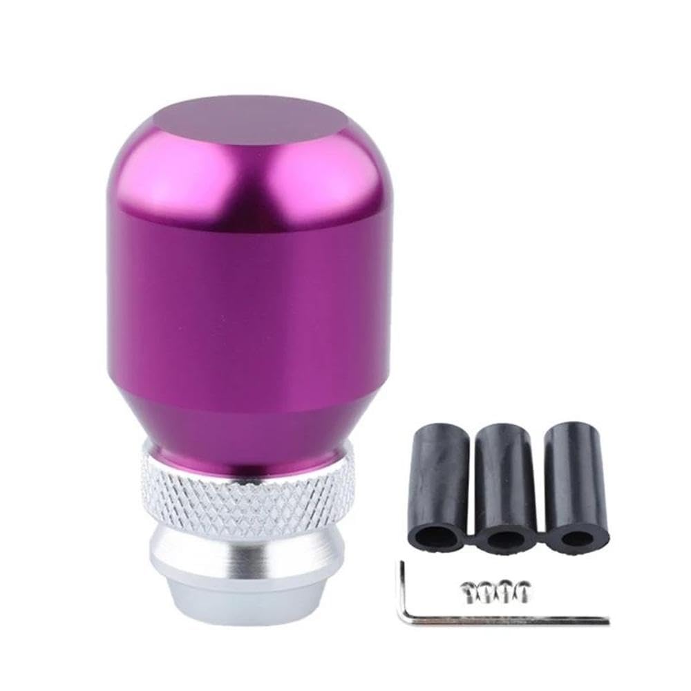 Hyasdbwe Purple Gear Shifters Knob Manual Automatics Gear Shifters Knob Shifters Lever Car Modification Gear Shift Handball Gear Shifter Parts(Purple)
