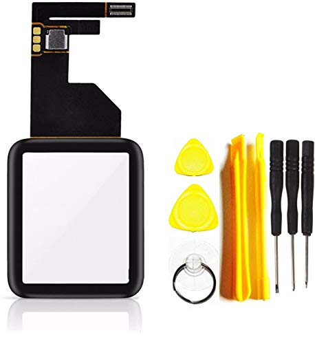 Vitre verre tactile 42 mm Apple Watch iWatch avec nappe LVA puce IC et kit outils Nano
