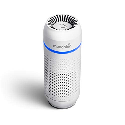 Munchkin® Portable Air Purifier, 4-Stage True Hepa Filtration System Eliminates 99.7% Of Micro-Pollutants #TOP2