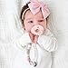 Ryan & Rose Pacifier Clip Georgia - Silicone Pacifier Clip Baby boy Baby Girl Binky paci Clip Baby Pacifier Holder binkie Clip Binky Clips Newborn Baby Care Baby Pacifier Clip (Blossom)