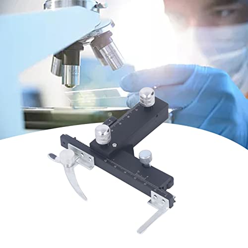 Calibrador mecánico móvil para microscopio con escala miniatura 5