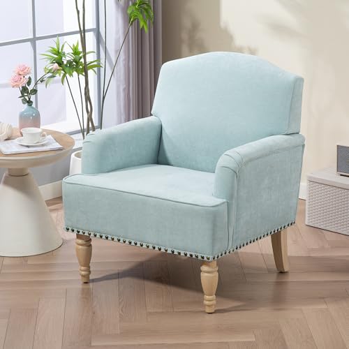 Sillón Plegable Poliéster Azul claro miniatura 1