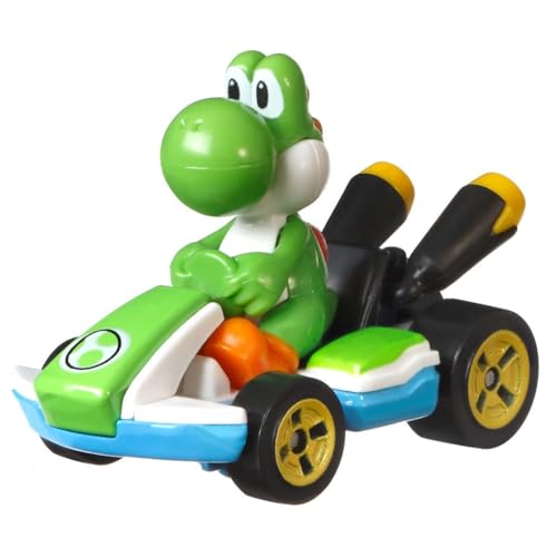 Hot Wheels Mario Kart Yoshi, Standard Kart miniatura 2