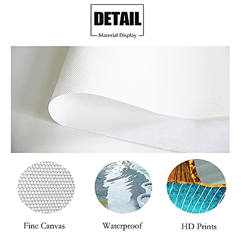 Impression HD nette sur toile de coton imperméable et durable - 4