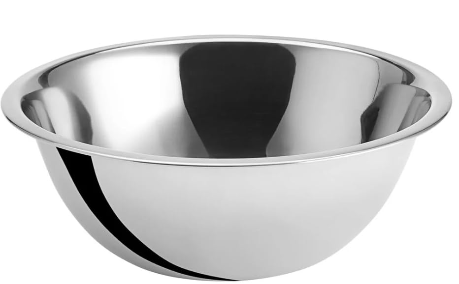 Tazón de acero inoxidable para mezclar 1.5 Qt acabado pulido
