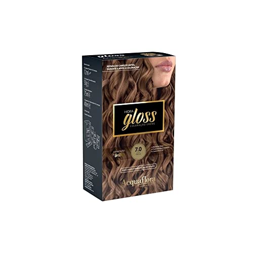Acquaflora 7.0 Louro Natural Kit Coloracao Hidra Gloss