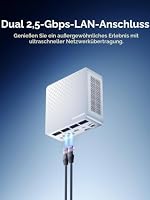 MINIS FORUM M1 Plus Mini PC, Intel Core i5-12600H Prozessor (12C/16T bis 4.5 GHz) und Intel Iris Xe Graphics, 16GB DDR5/512GB SSD, Triple 4K Display HDMI/DP/USB4, 2 x 2.5G RJ45 LAN, Wi-Fi 6e, BT5.2 – Ansicht 6