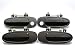 Performance PFM-705184 Texture Black Set of 4 Exterior Outside Door Handle for Corolla Prizm RAV4