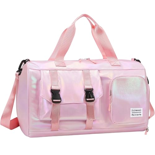 Sac de sport femme rose idéal pour la gym, la piscine et les weekends de voyage
