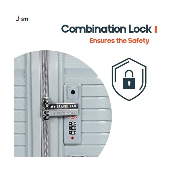 Luggage-Travel-Gear-Lightweight-Unbreakable-PP-Luggage-Set-Durable-Luggage-Travel-Bag-Suitcase-Combo-Featuring-Double-Spinner-Wheels-Light-Grey-Checked-Luggage-28-Inch Luggage & Travel Gear Lightweight Unbreakable PP Luggage Set Durable Luggage Travel Bag & Suitcase Combo Featuring Double Spinner Wheels (Light Grey, Checked Luggage 28-Inch)