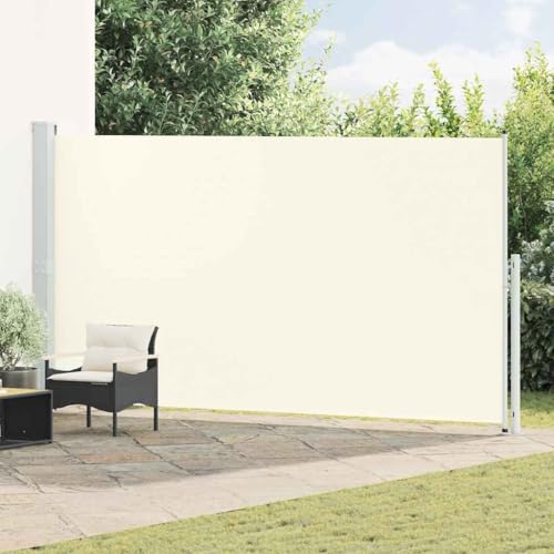 Store latéral extensible haut de gamme 200x500 cm avec structure acier robuste