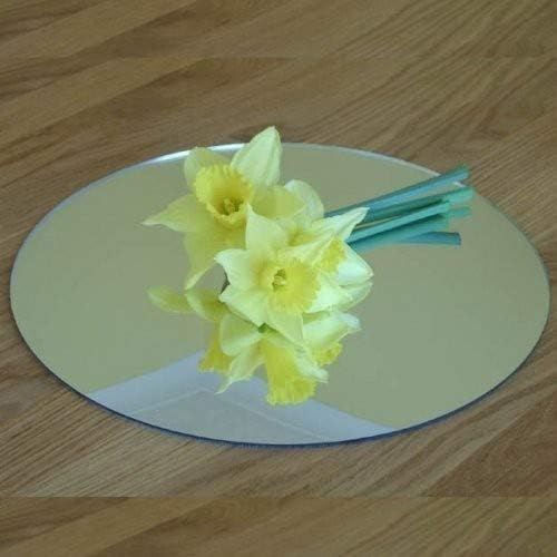 Circle Roun Mirrors, 45cm Diameter with Fixings, Silver, 40L x 40W cm