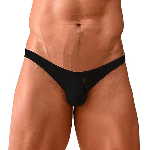 52hertz Men's Sexy Underwear Briefs Low Rise Underpants Sexy U Pouch Briefs