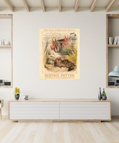 Affiche Beatrix Potter Benjamin Bunny original art poster print