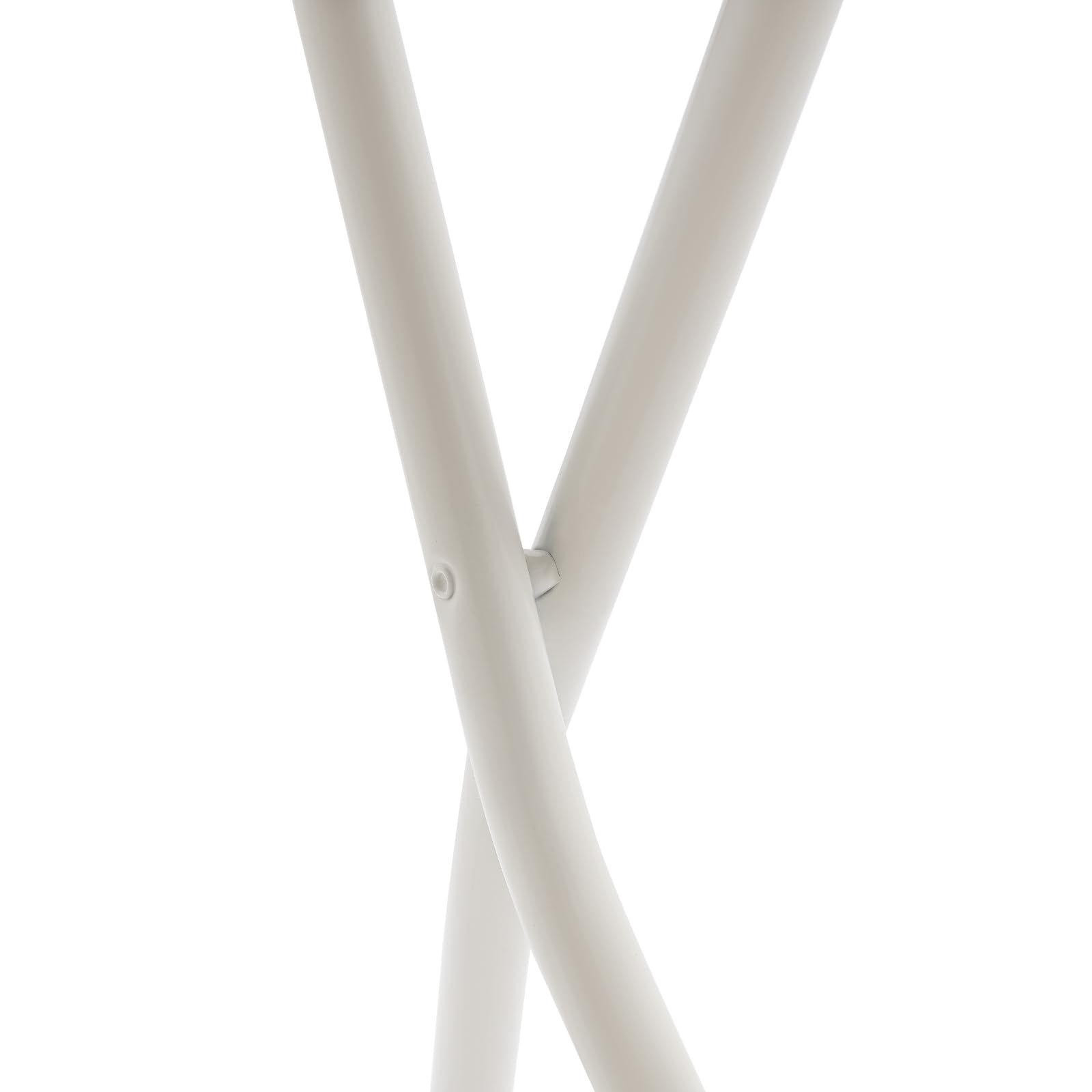 Lot de 2 tabourets pliants - 65 cm - Hauteur réglable - Structure métallique avec Rembourrage
