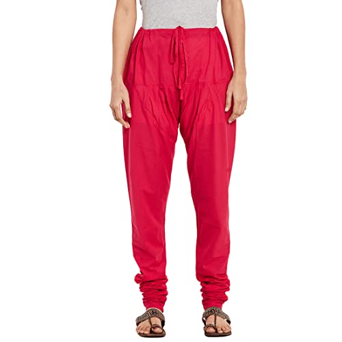 Fabindia Women Cambric Regular Churidar Cotton_M Pink
