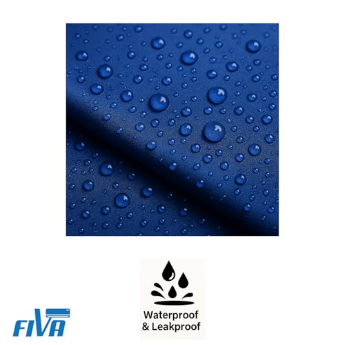 Image of FIVA AC Service Cleaning Cover for Split AC Indoor Unit | Waterproof Reusable Service Bag for Washing & Coil Cleaning | Dust & Splash Proof | Easy Fit for Home & Professional Use (Parachute blue, 48)