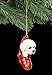 Produktbild Figuren Shop GmbH Christbaumschmuck Hund - Bichon Frisé im Strumpf | Dekoartikel zum Hängen, handbemalt