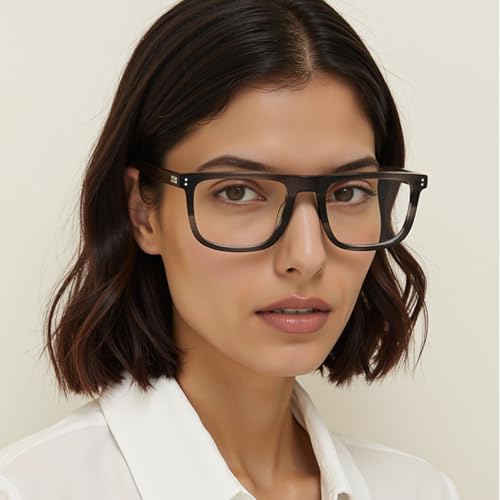 Image of John Jacobs Coastline Collection | Grey Full Rim Premium Eyewear | Blue Light blocking Glasses | For Men and Women | Medium