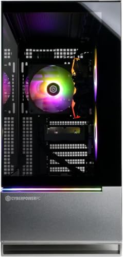 Image of CyberPowerPC Gamer Master Gaming PC, AMD Ryzen 5 5500 3.6GHz, Radeon RX 7600 8GB, 16GB DDR4, 500GB PCIe Gen4 SSD, WiFi Ready & Windows 11 Home (GMA3100A)
