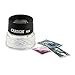 Carson LumiLoupe 10x Power Pre-Focused Stand Magnifier With Dual Lens and Snap-On Reticle (LL-20)