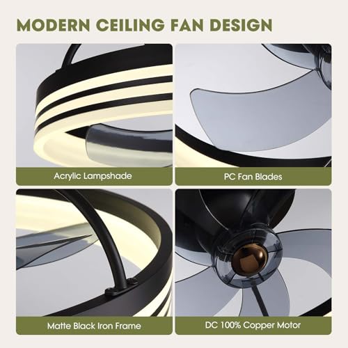 Ludomide CFL Ceiling Fans With Lights thumb #5
