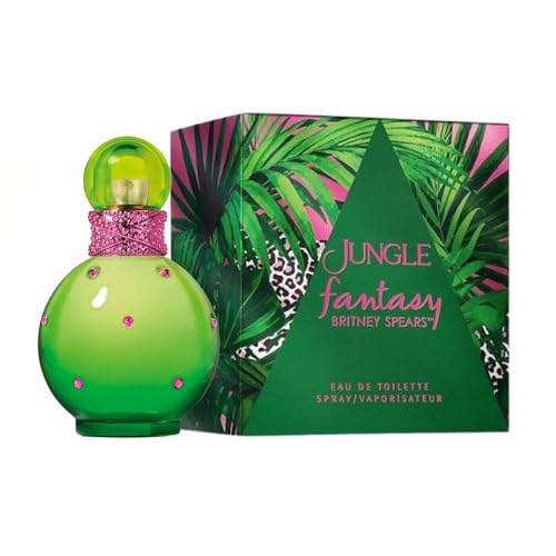 Image of Britney Spears Jungle Fantasy Limited Edition Eau De Toilette Spray for Women, 1.0 Fl Oz