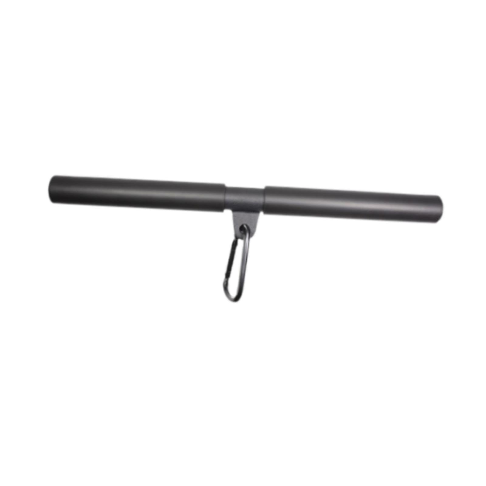 LAT Pull Down Bar Sturdy Tricep Straight Bar for Rowing Training Back Muscle with Carabiner-image-5