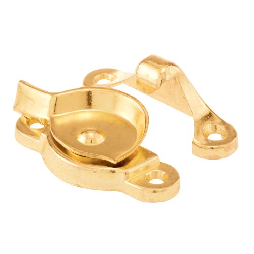 Prime-Line F 2574 Sash Lock, 1-15/16 and 1-7/8 In. Hole Centers, Fits Single/Double Hung Wood...