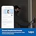 Tapo Smart Wi-Fi Deadbolt Door Lock - Fingerprint Recognition, Keyless Tactile Buttons & in-App Monitoring, Auto-Lock, IP54, BHMA Certified, Compatible with Standard Door Sizes, Tapo DL105