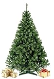 Künstlicher Weihnachtsbaum 180 cm – überzeugend für 10 Jahre – Pflegeleicht Preiswert Festlich – Tannenbaum künstlich von Menz