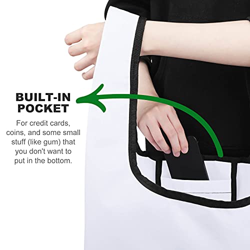 Sac pliable Noël compact pour résoudre le manque de place lors de vos courses de fête - 7