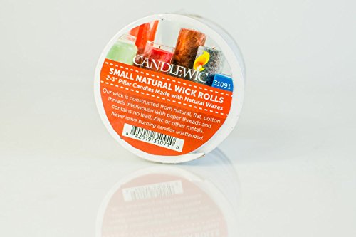 Mecha natural para velas CANDLEWIC 100 pies