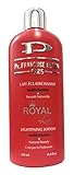 skin lightening lotion walmart Professor Francoise Bedon Royal - Loción corporal especialmente adaptada a pieles negras y semicuadradas, fabricada por sus plantas 100% naturales y multivitaminas. Esta fórmula trata y ayuda a eliminar cicatrices y manchas causadas por el embarazo, la edad o la luz solar.