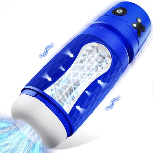 Masturbieren-fuer-Maenner-Sex-Spielzeug-fuer-die-Maenner-mit-Vibration-und-SaugmodiElektrischer-Masturbator-Cup-3D-Realistische-Vagina-Sexspielzeug-Taschenmuschi-Penis-Masturbatoren