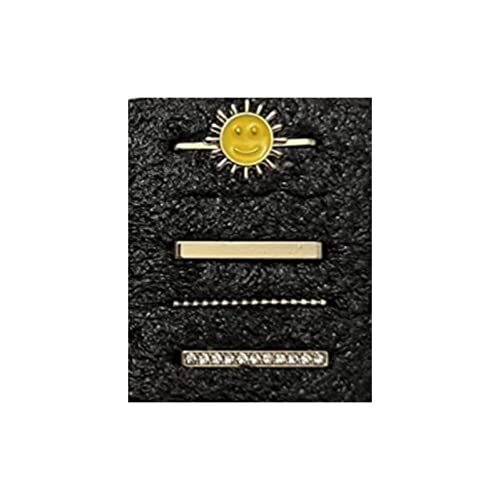Amlee Universal Smart Watch Charms Decorative Ring Loops for All Watch Band Ornament Smart Watch Fashion Jewellery Charms Accessories (No Band). (am_CH04, Set of 4)
