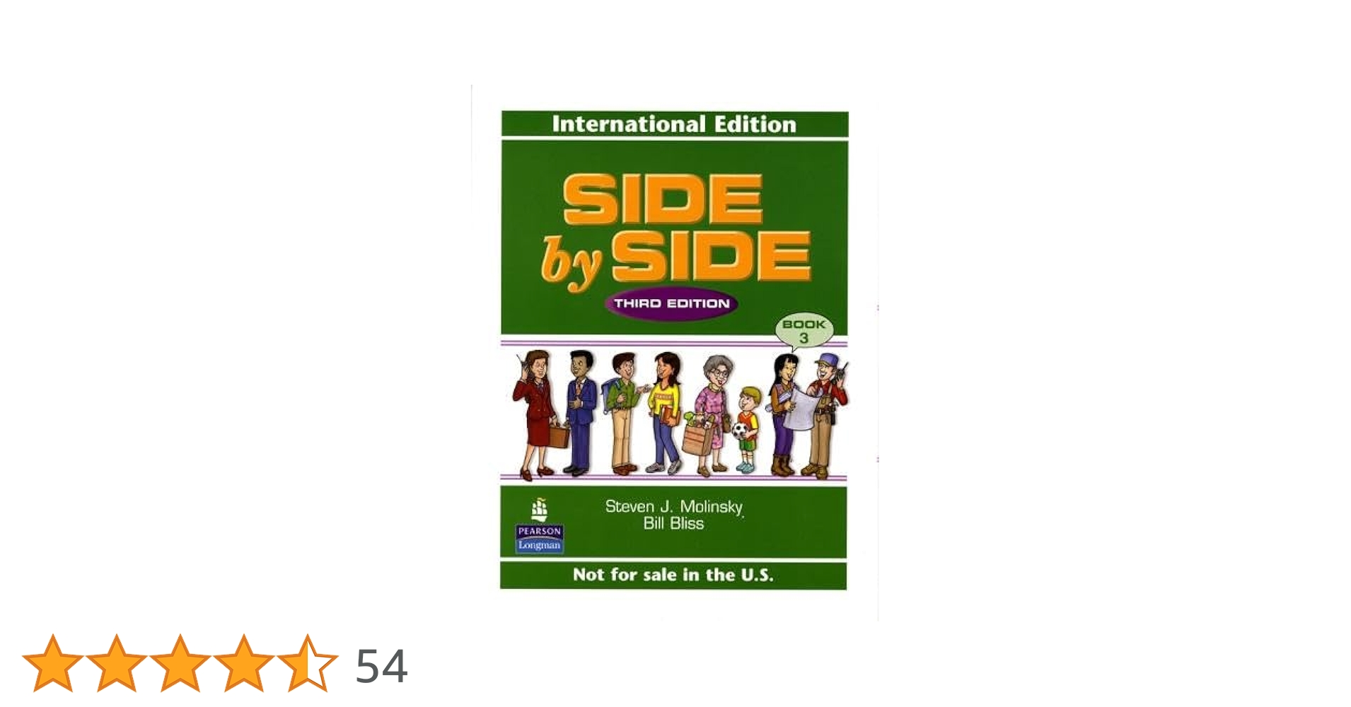 Amazon | Side by Side Level 3 Student Book | Molinsky