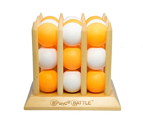 Bounce Battle Wood Edition Game Set - An Addictive Game Of Strategy, Skill & Chance #TOP7