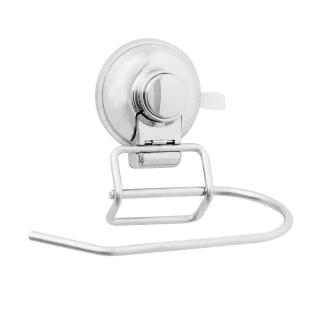 SlimpleStudio Toilet Roll Holder Stainless Steel Bathroom Toilet Paper Holder Roll Paper Holder Tissue Bar Holder Bathroom Wall Mounted By Air Vacuum Suction Cup