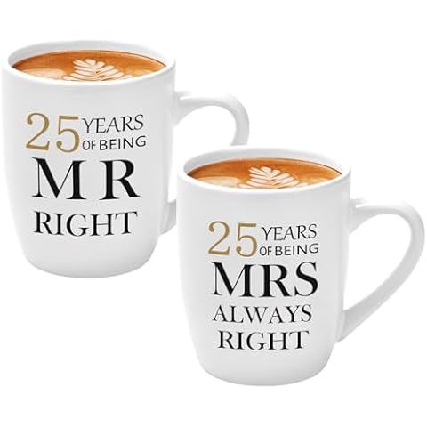 Joymaking 25th Anniversary Coffee Mugs Set Cover