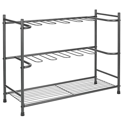 mDesign 6-Pair Steel Rack