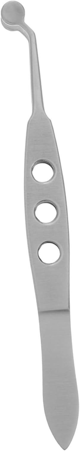 Meibomian Gland Eyelid Massage Tweezers Stainless Steel Lash Tools for Men and Women Eye Stye Remover and Eyelid Forceps for Pimple and Stye Treatment