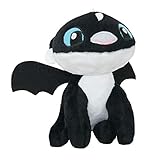  Dragons Selección Bebé Furia Nocturna  DreamWorks 15 cm Peluche  Softwool, Felpa:Bebé Furia Nocturna 2