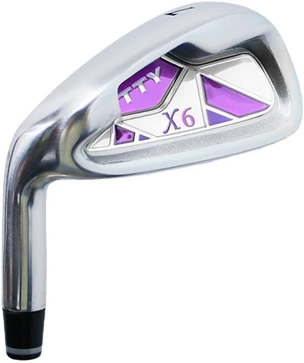 Plancha de golf de la mano izquierda para los hombres Mujeres, Club de una sola práctica de precisión con eje de acero de grafito, control mejorado y precisión, agarre ergonómico, ideal para principia