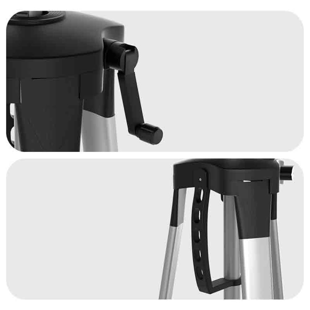 Supporto per Proiettore Treppiede da pavimento for proiettore con vassoio Posizionamento sul comodino domestico Mensola Supporto universale for microproiettore mobile pieghevole telescopico regolabile