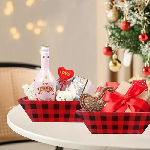 Panier cadeau vide kraft rigide pour emballage stable sans déchirure
