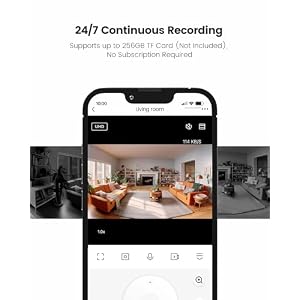 TREATLIFE 5MP Ultra HD 2.4G/5G Smart Security Camera for Baby Monitor, Dog Camera w/Motion Detection/AI Tracking, 2-Way Audio, Night Vision, Cloud & SD Card Storage, Works with Alexa/Google Home/App TREATLIFE 5MP Ultra HD 2.4G/5G Smart Security Camera for Baby Monitor, Dog Camera w/Motion Detection/AI Tracking, 2-Way Audio, Night Vision, Cloud & SD Card Storage, Works with Alexa/Google Home/App
